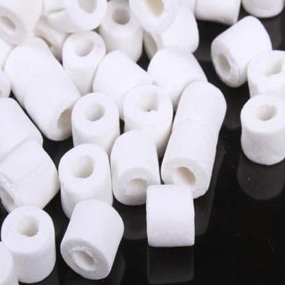 Aquarium Biological Bacteria House Ceramic Rings Filter Media 6 lbs Bagged - Image 2