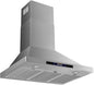 36 inch Wall Mount Range Hood Convertible Vent by VAV