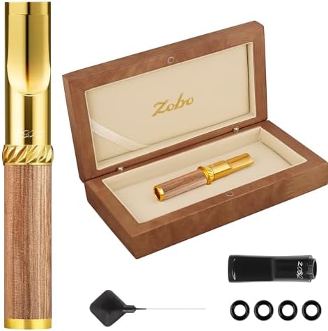 Reusable Washable Cigarette Filter Handcrafted Wood Metal Smoking Cigarette by ZOBQ