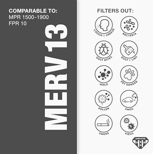 Aerostar 16x25x1 MERV 13 - Image 8