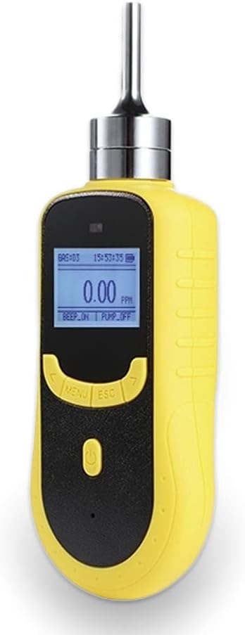 ATO Portable High Sensitivity Chlorine (Cl2) Gas Leak Detector, 0 to 10 ppm, with Sound and Light Alarm