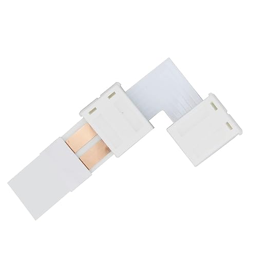 FRANKEVER 23Gauge Hidden Super Flat Audio Cable Suitable for Audio Wire LED Lighting Connection and Other Low Voltage Appliance Connection (4Connectors-D)