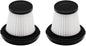2 Pcs Bed Vacuum Cleaner Filters, Replacement Filter Compatible by Hersven