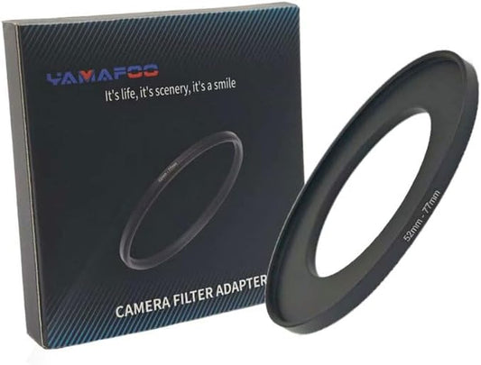 Metal Step-Up/Down Ring Adapter Compatible by YAMAFOO