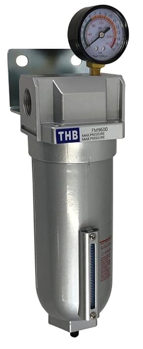 1/2" NPT Industrial Coalescing 0.01u Micron Filter Removes 99.98% of Oil by Unknown
