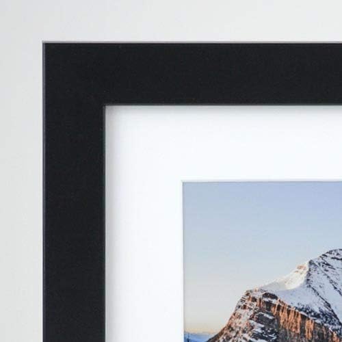 Frame It Easy 33 x 36 Black Wood Frame (Derby)