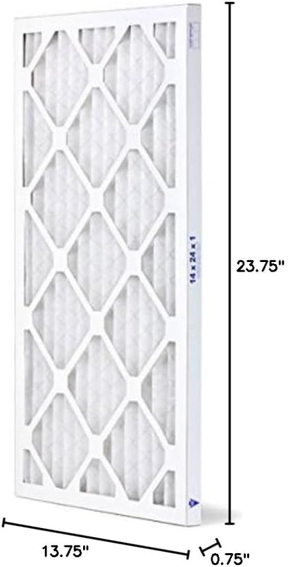 14x24x1 Furnace Filter MERV 11 PREMIUM ALLERGY Pleated Furnace Air Filter - Image 6