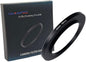 YAMAFOO 43mm to 58mm Step-Up Ring/Step Down Rings Filter Adapter by YAMAFOO