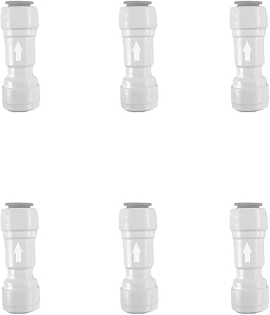 NSF 1/4" One Way Check Valve for Water Line 1/4" Reverse Osmosis Water Filter by Unknown