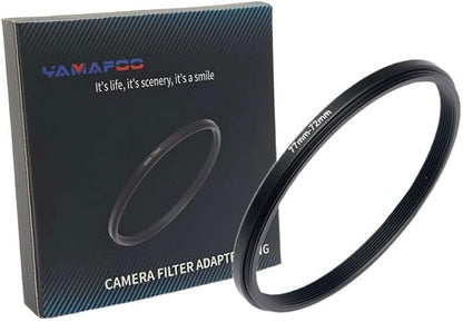 72mm to 82mm Step-up Adapter Rings, Step Up Ring, Step-Down Rings Filter Ring by YAMAFOO