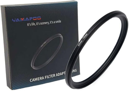 82mm to 72mm Step-up Adapter Rings, Step Up Ring, Step-Down Rings Filter Ring by YAMAFOO