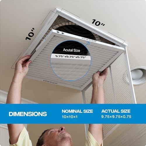 Simply 10x10x1 Air Filter, Merv 8, MPR 600, 6 Pack, Furnace Air Filter - Image 2