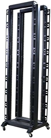 Raising Electronics Server Rack Open Frame Rack 4 Post 19 inch Adjustable - Image 2