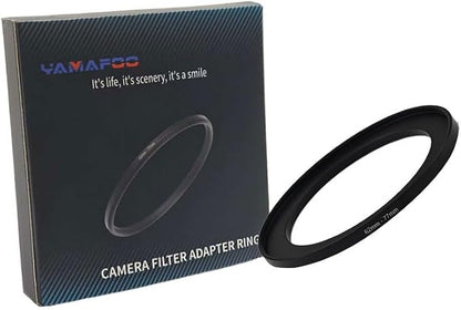 YAMAFOO 62mm to 77mm Step-Up Ring/Step Down Rings Filter Adapter by YAMAFOO