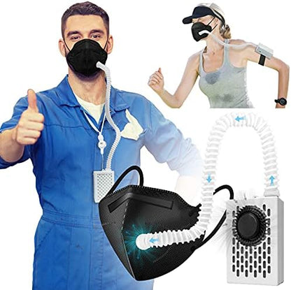 Electric Maskes with Fan, Fresh Air System, Breathe easily - Image 2