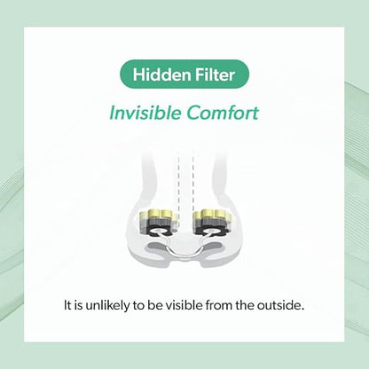 3-Ply Nose Filter Reusable Breathable Nasal Plugs Air Filteration - Image 5