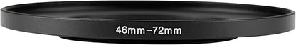 46-72mm Metal Step-Up Ring Adapter Compatible - Image 2