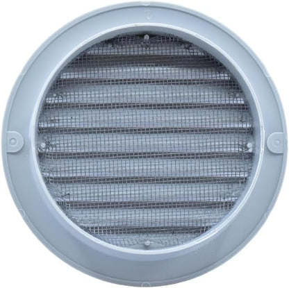 VENTS-US - 4" Round Light Grey Plastic Vent Cover - Image 4