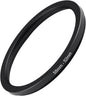 58mm to 52mm Step Up Ring Filter Adapter Black Metal Step up Adapter Rings by Unknown