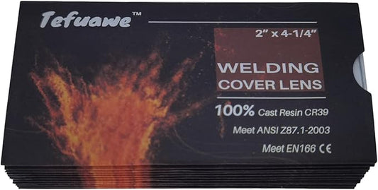 Tefuawe 100% Cast Resin 39 Plastic Replacement Lens, 10 Pack by Tefuawe