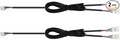 Acrylic car Interior Light 2-in-1 Extension Cable 2 Pcs