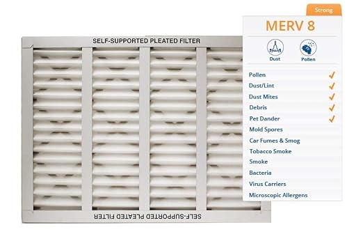 Assigned by Sterling Seal & Supply KP-20x25x1x1.AZ Furnace Air Filter, by Unknown
