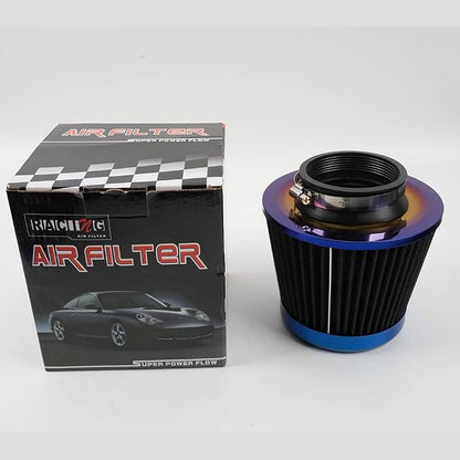 Cold Air Intake Filter, High Performance, Washable Filter, Clamp-On Replacement - Image 8