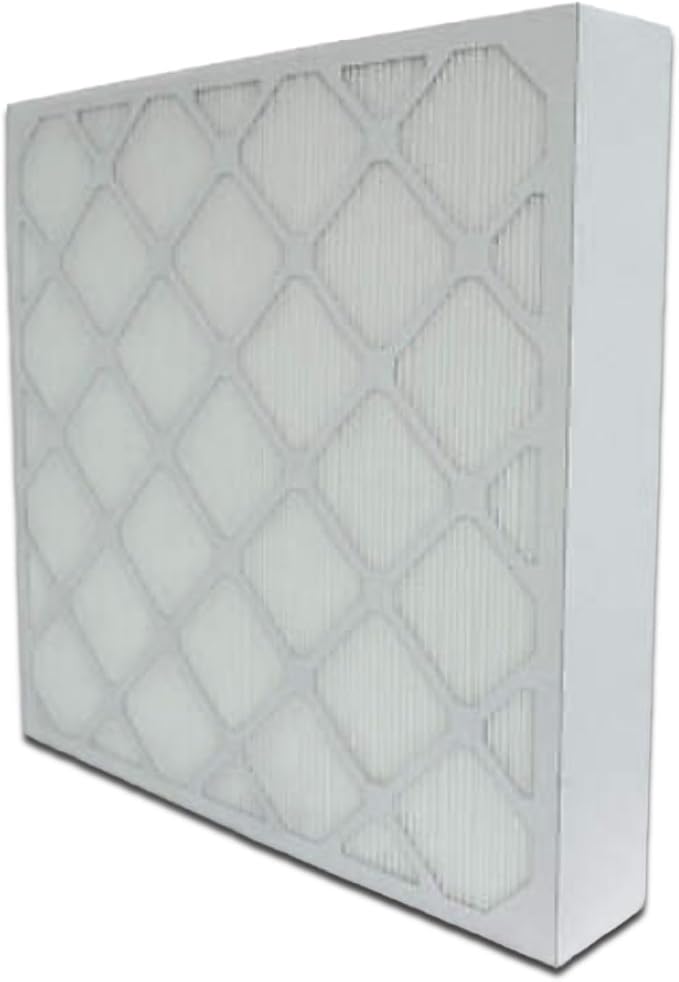 20x20x1 Mini-Pleat Synthetic Panel Air Filter – 1” Beverage Board Frame – MERV by AccuraFil