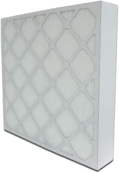 16x25x1 Mini-Pleat Synthetic Panel Air Filter – 1” Beverage Board Frame – MERV by AccuraFil