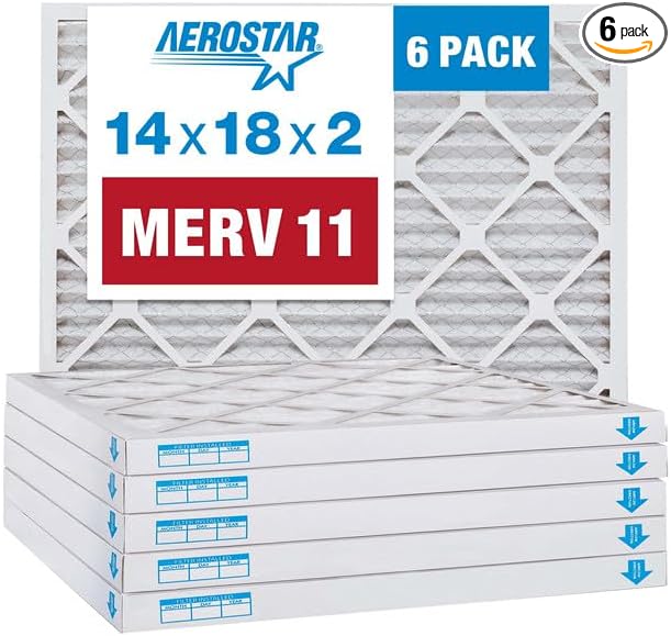 Aerostar 14x18x2 MERV 11-6 Count by AirFiltersDelivered