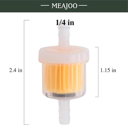 10PCS 1/4 Inch Gas Inline Fuel Filters, - Image 2
