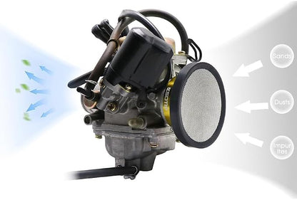 Carburetor Carb Velocity Stack 44mm Air Cleaner Filter Modified Trumpet - Image 5