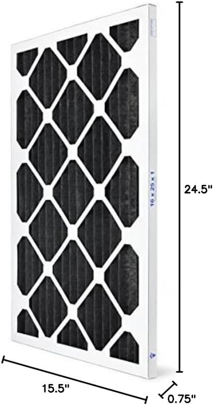 AIRx ODOR 16x25x1 MERV 7 Carbon Pleated Air Filter - Image 9