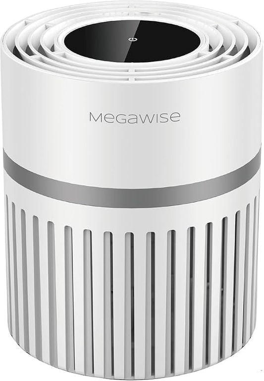 MEGAWISE EPI810 Air Purifier forLarge Room, 215 sq ft Coverage, Real-Time Air by MEGAWISE