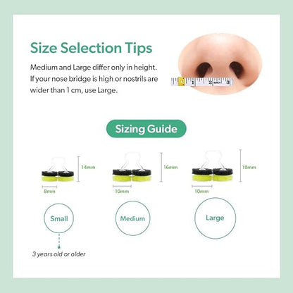 3-Ply Nose Filter Reusable Breathable Nasal Plugs Air Filteration - Image 7