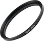 52mm 55mm Step Up Ring Filter Adapter Black Metal Step up Adapter Rings by Unknown