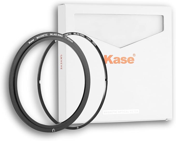 Kase 67mm Magnetic Screw in Adapter Ring Kit, Brass Magnetic to Threaded Filter by KaseFilter
