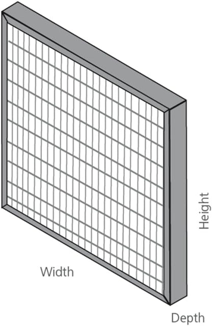 16x25x4 Mini-Pleat Synthetic Panel Air Filter – 4” – Box Plastic Frame – MERV - Image 5