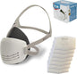 Reusable Respirator Mask with 7 Filters – Half Mask Respirator by Tesoro