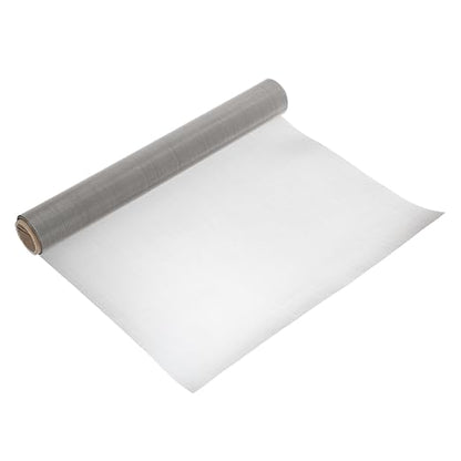 uxcell 80 Mesh 118" x 16" Woven Wire Mesh, 304 Stainless Steel Air Vent Filter by uxcell