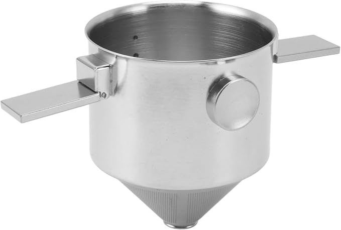 Portable Pour Over Coffee Maker Stainless Steel Reusable Cone Coffee Dripper - Image 2