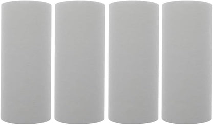 Tier1 10 Micron 10 Inch x 4.5 Inch | 4-Pack Spun Wound Polypropylene Whole by Tier1