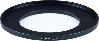 49mm to 72mm Step-Up Ring Filter Adapter - Image 2