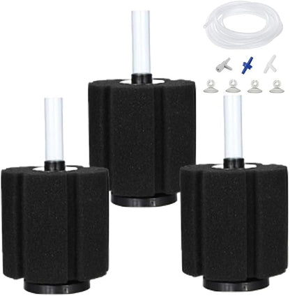 Bio Sponge Filter for Betta Fry Aquarium Fish Tank Up to 60 Gallon Each by Aquapapa