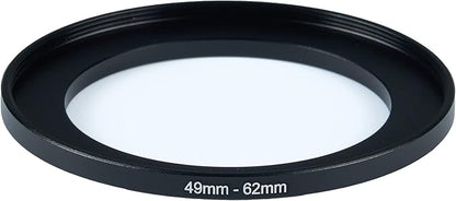 49mm Lens to 62mm Camera Lens Adapter 49mm to 62mm Step Up Ring Adapter Ring - Image 2