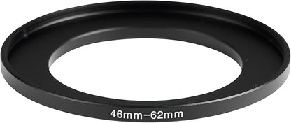 46-62mm Metal Step-Up Ring Adapter Compatible - Image 3