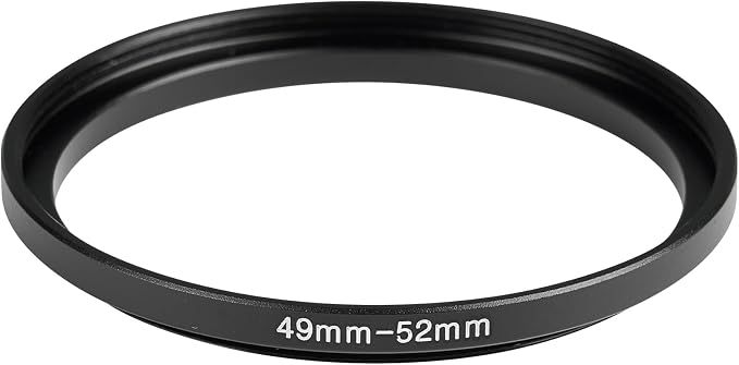 49-52mm Metal Step-Up Ring Adapter Compatible - Image 2