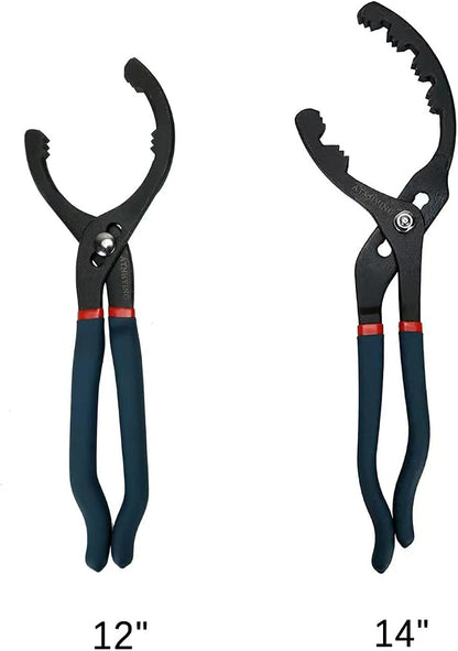 Oil Filter Wrench Set, Oil Filter Removal Tool, No Slipping - Image 2