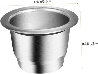 Homoyoyo 4pcs Reusable Coffee Filter Cups Multi-function Drainers - Image 7
