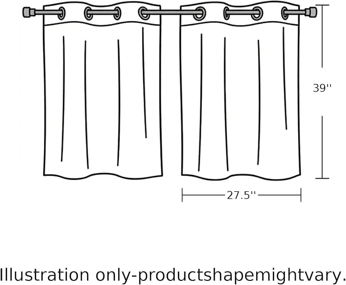 2 Panel Kitchen Cafe Curtains, Date Coconut Tree Sunlight Filtering Nature Air - Image 9